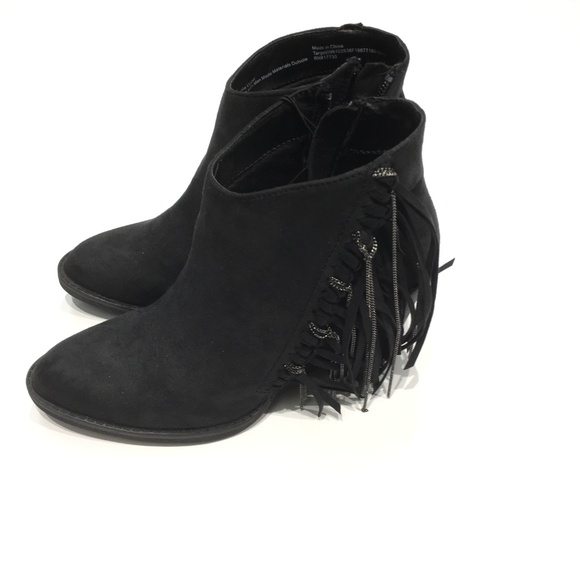 DV by Dolce Vita Jazmin Black Ankle Boots - Picture 4 of 5